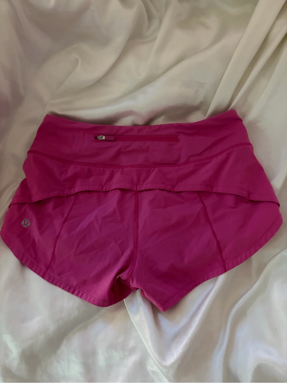 lululemon athletica Bright Pink Athletic Skort Shorts